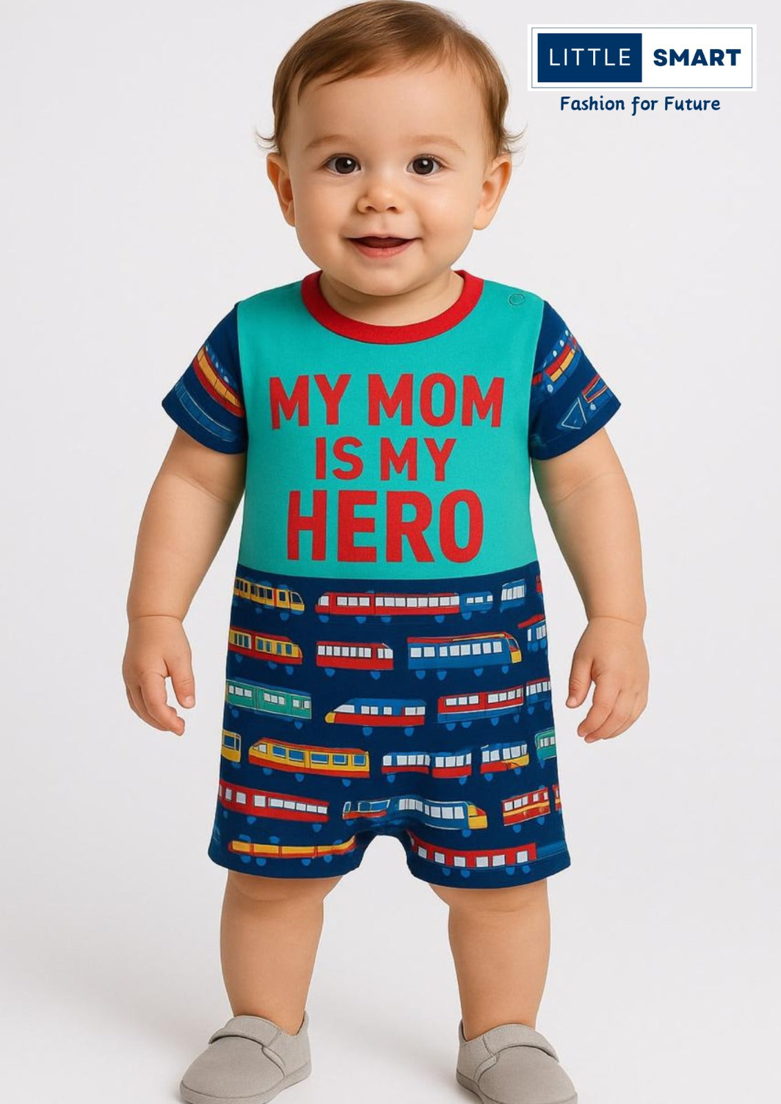 “Little Smart Boys Casual T-Shirt & Shorts Set – Pack of 2”