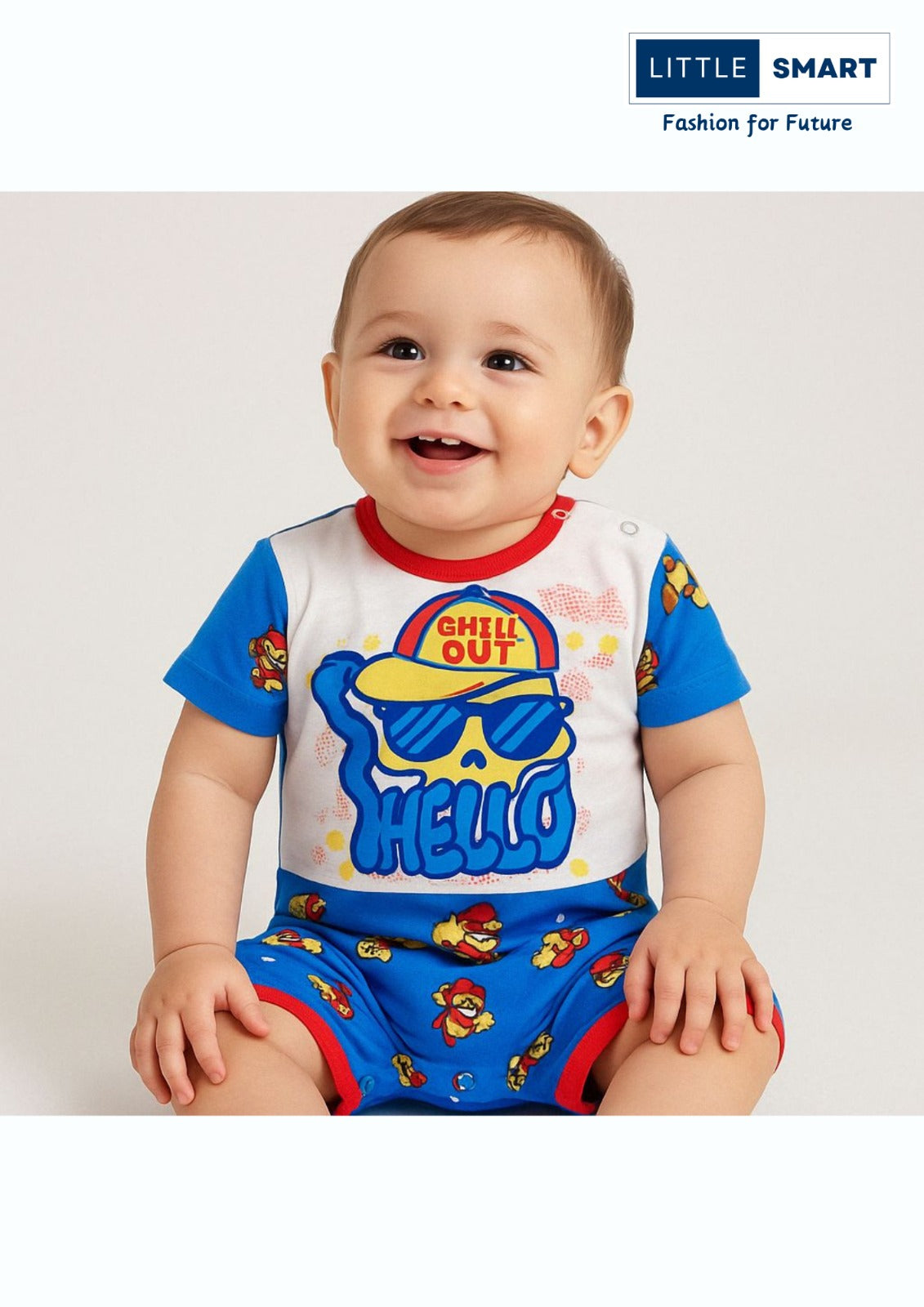 “Little Smart Boys Casual T-Shirt & Shorts Set – Pack of 2”