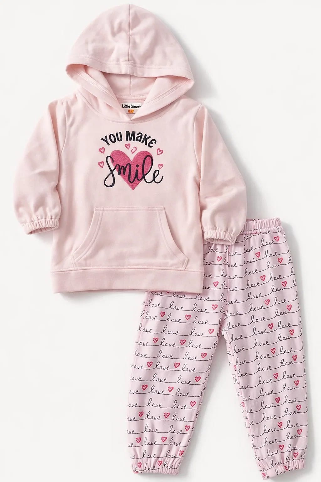 Cozy Winter Girls Full-Sleeve Hoodie & Jogger Set – Ultra Warm Edition
