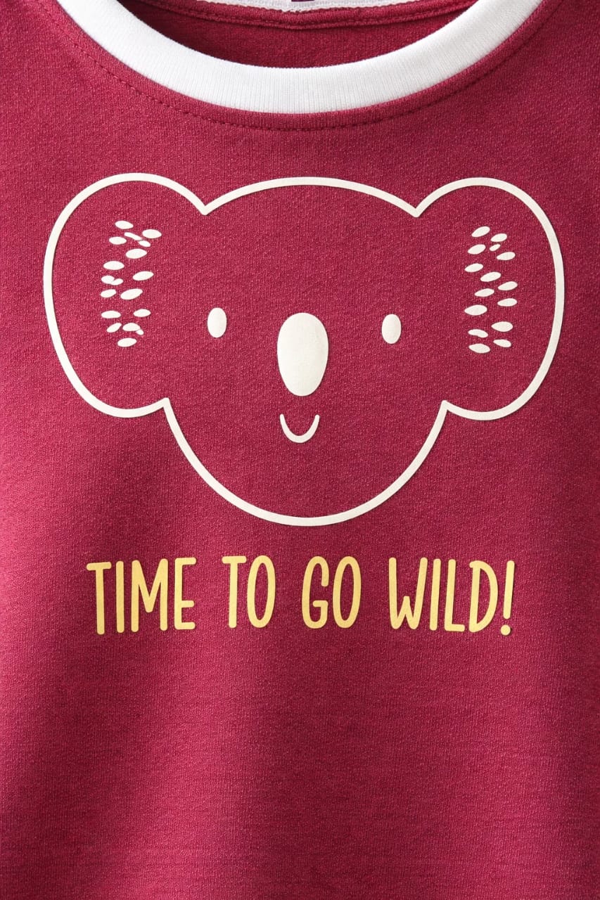 Premium Winter Night Suit for Girls – Full Sleeve Top + Pyjamas