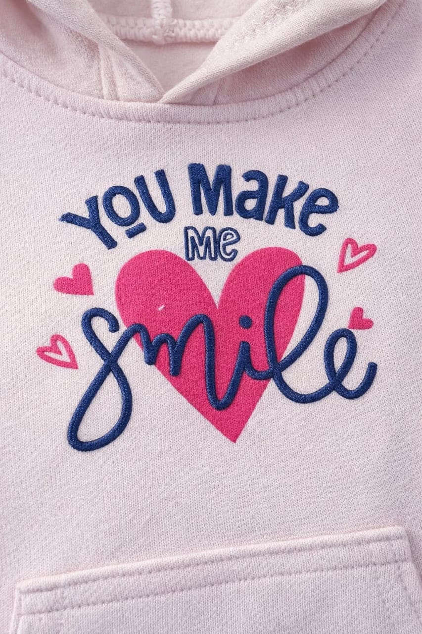 Cozy Winter Girls Full-Sleeve Hoodie & Jogger Set – Ultra Warm Edition